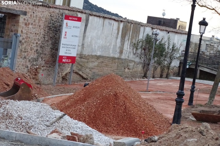 Una imagen ahora de la situación en la que se halla el parque. /PC