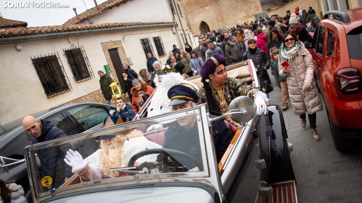 GALERÍA: Los Reyes Magos ya están en Soria y su primera parada ha sido en...