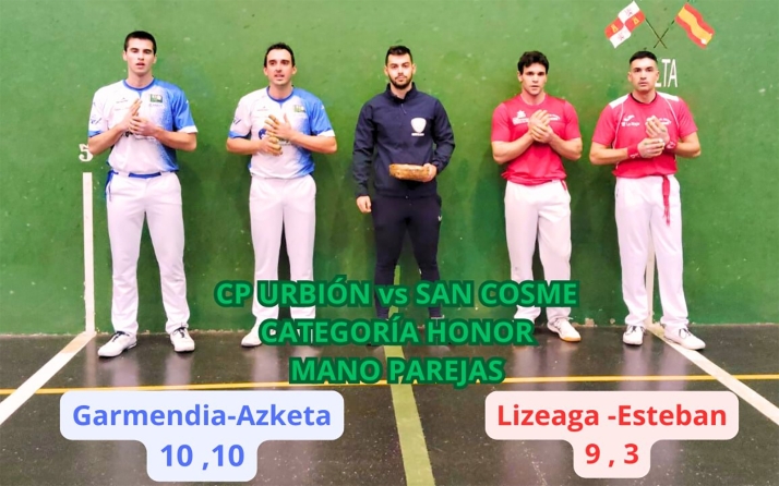 Jugadores de uno de los partidos para la primera jornada de campeonato. /CPU