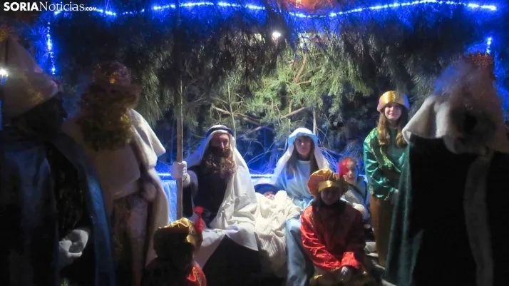 Fotos: Los Reyes Magos visitaron varios lugares de la provincia como Golmayo o la Barriada