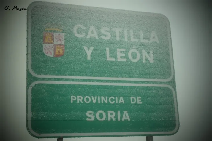 En im&aacute;genes: La nieve llega a algunos pueblos de Soria