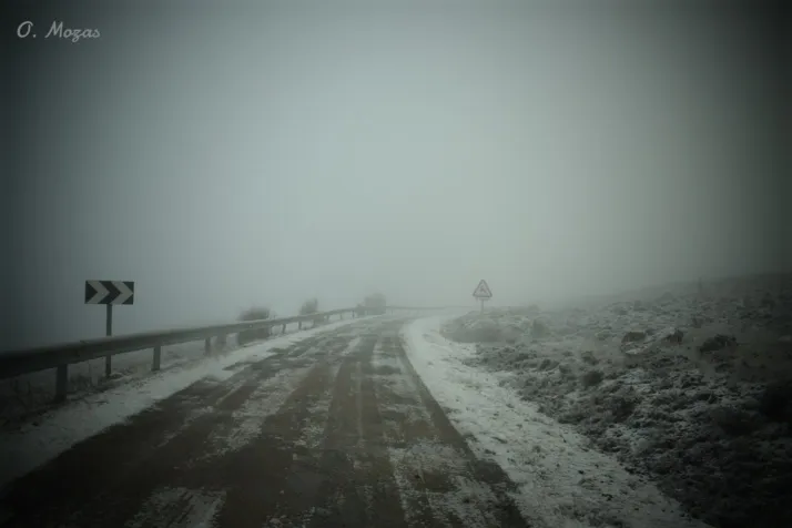 En im&aacute;genes: La nieve llega a algunos pueblos de Soria