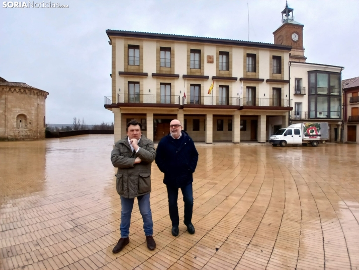 El Ayuntamiento de Almazán estrena imagen y espera reabrir sus puertas a los vecinos durante el mes de febrero