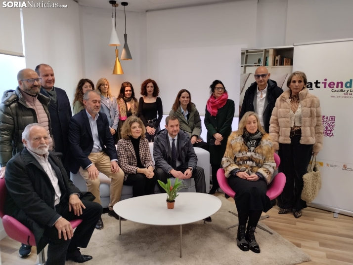 Cuatro trabajadoras y un centro abierto 24 horas al día para atender a víctimas de violencia sexual en Soria