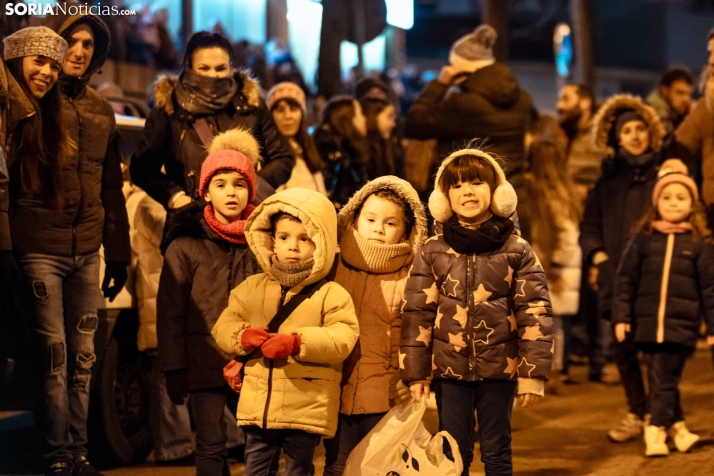 Los Reyes Magos en Soria 2025./ Viksar Fotografía