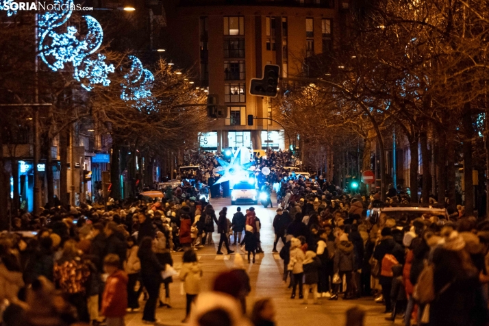 Los Reyes Magos en Soria 2025./ Viksar Fotografía