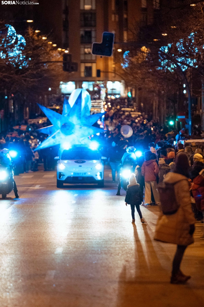 Los Reyes Magos en Soria 2025./ Viksar Fotografía