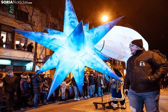 Los Reyes Magos en Soria 2025./ Viksar Fotografía