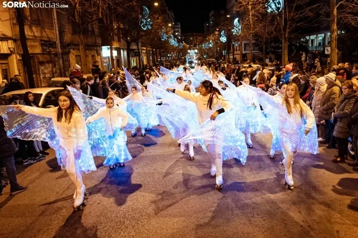 Los Reyes Magos en Soria 2025./ Viksar Fotografía