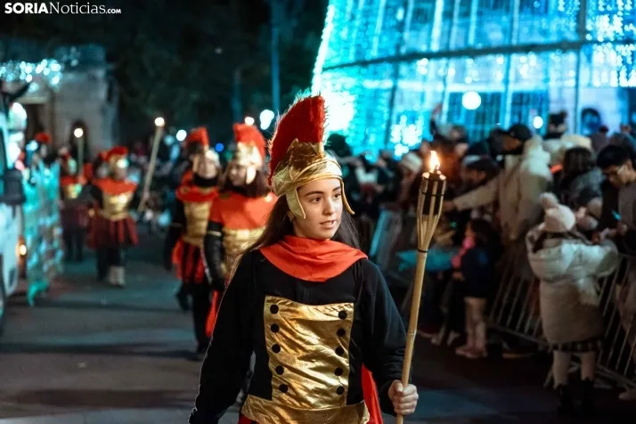 Los Reyes Magos en Soria 2025./ Viksar Fotografía