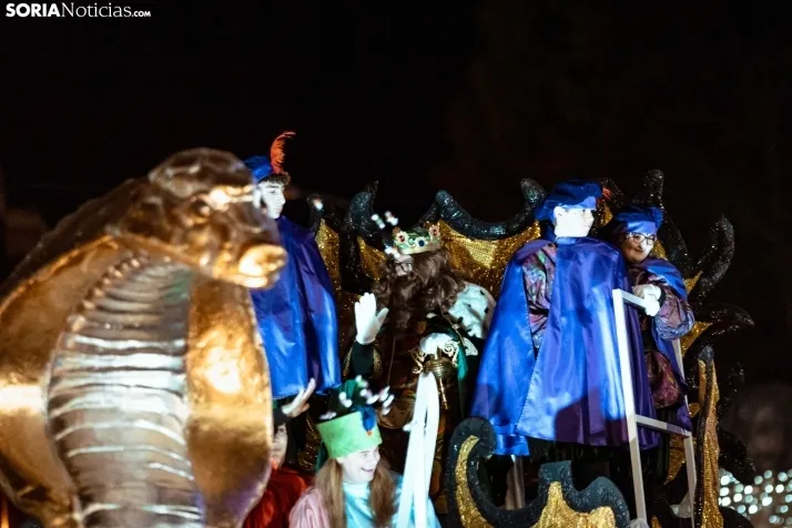 Los Reyes Magos en Soria 2025./ Viksar Fotografía
