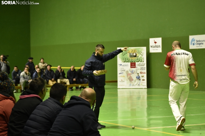 Final del Torneo de Navidad de Pelota. 