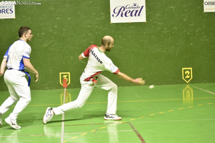 Final del Torneo de Navidad de Pelota. 