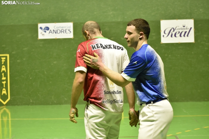 Final del Torneo de Navidad de Pelota. 