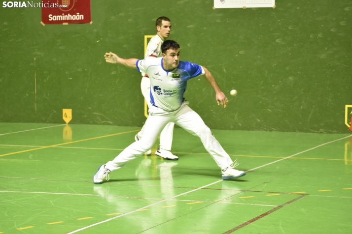 En fotos: La final del Torneo de Navidad de Pelota se va fuera de Soria