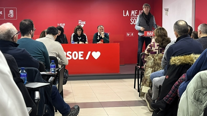 Carlos Martínez presenta en el comité provincial un proyecto de cambio y unidad para combatir las políticas del PP en Castilla y León 