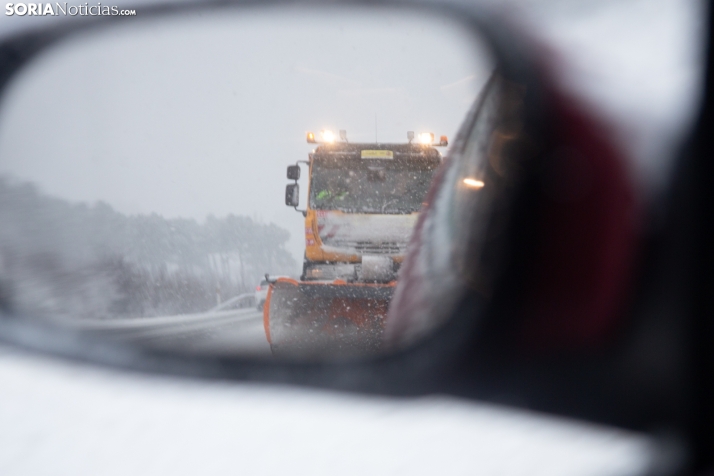 AMPLIACIÓN | Estado de las carreteras: doce tramos afectados por hielo o nieve