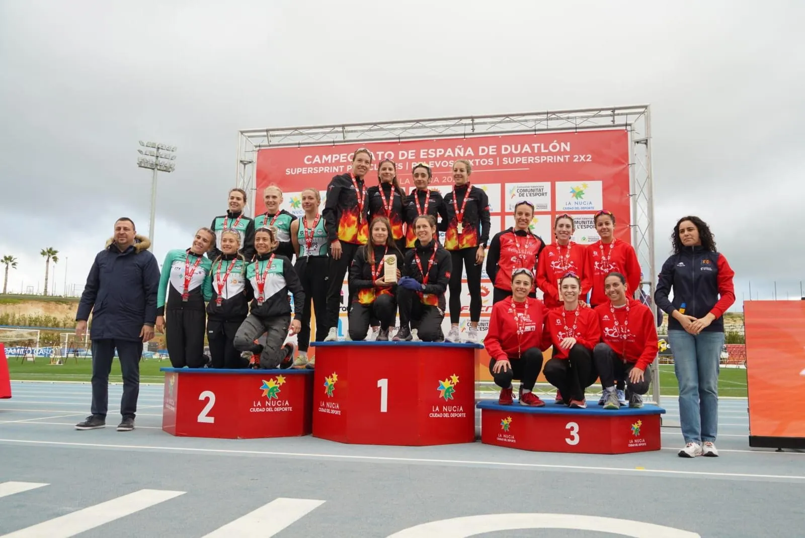 Foto 2 - El Deporama Triatl&oacute;n Soriano arranca la liga de duatl&oacute;n a lo grande con tres medallas