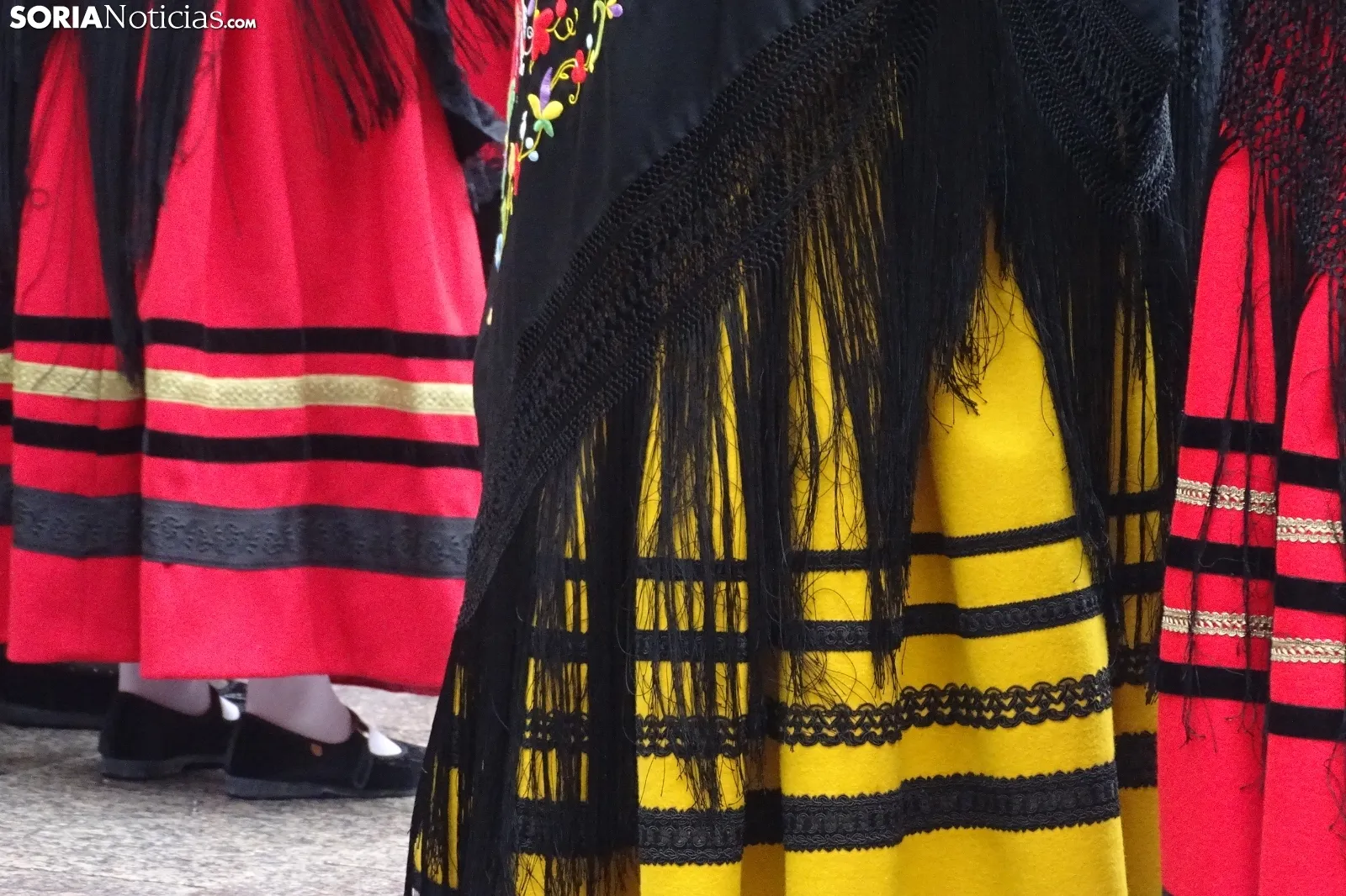 Una imagen de este mediodía dominical en San Esteban de Gormaz. /PC