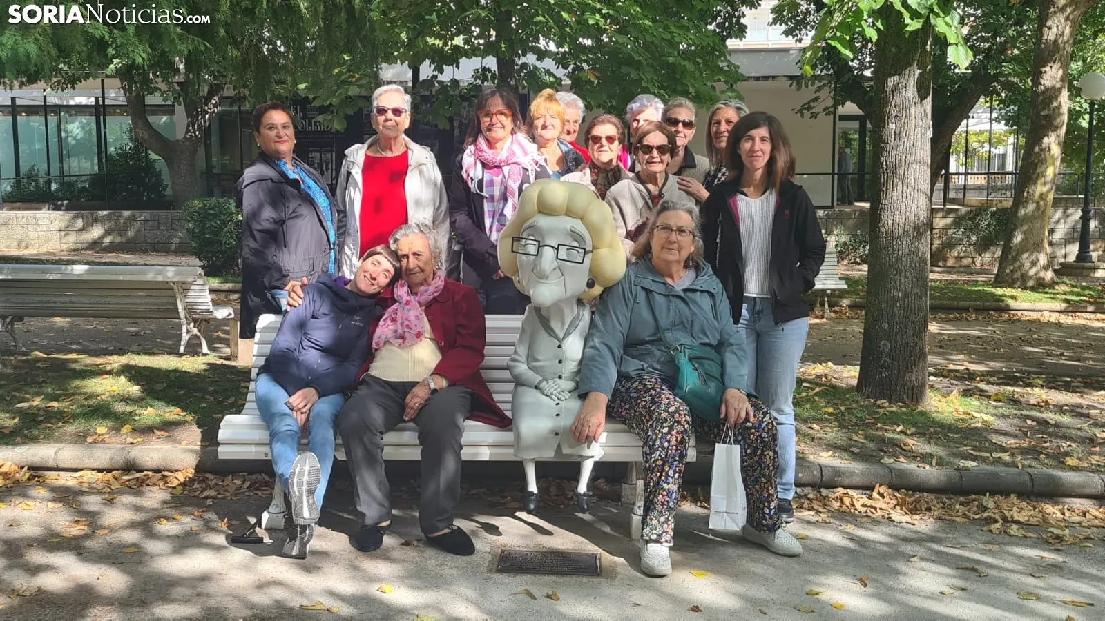 Foto 2 - Dominga regresa a Soria buscando &ldquo;mujeres llenas de historia&rdquo;