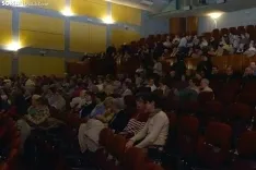 Una imagen de la velada de este miércoles en La Audiencia. /PC