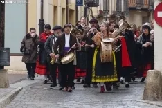 Una imagen de este mediodía dominical en San Esteban de Gormaz. /PC