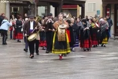 Una imagen de este mediodía dominical en San Esteban de Gormaz. /PC