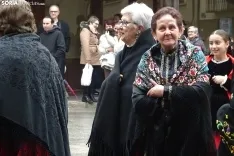 Una imagen de este mediodía dominical en San Esteban de Gormaz. /PC