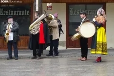Una imagen de este mediodía dominical en San Esteban de Gormaz. /PC