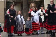 Una imagen de este mediodía dominical en San Esteban de Gormaz. /PC