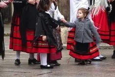 Una imagen de este mediodía dominical en San Esteban de Gormaz. /PC