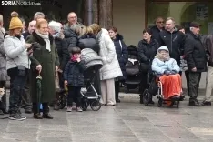 Una imagen de este mediodía dominical en San Esteban de Gormaz. /PC