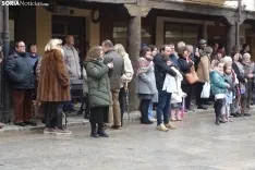 Una imagen de este mediodía dominical en San Esteban de Gormaz. /PC