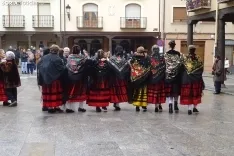 Una imagen de este mediodía dominical en San Esteban de Gormaz. /PC