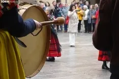 Una imagen de este mediodía dominical en San Esteban de Gormaz. /PC