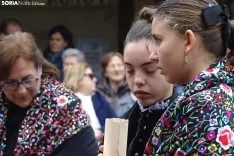 Una imagen de este mediodía dominical en San Esteban de Gormaz. /PC