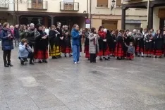 Una imagen de este mediodía dominical en San Esteban de Gormaz. /PC