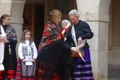 Una imagen de este mediodía dominical en San Esteban de Gormaz. /PC