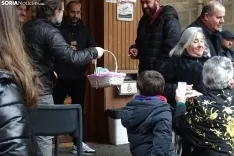 Una imagen de este mediodía dominical en San Esteban de Gormaz. /PC