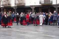 Una imagen de este mediodía dominical en San Esteban de Gormaz. /PC