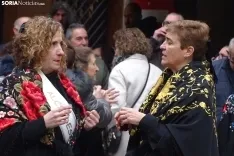 Una imagen de este mediodía dominical en San Esteban de Gormaz. /PC