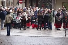 Una imagen de este mediodía dominical en San Esteban de Gormaz. /PC