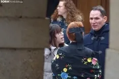 Una imagen de este mediodía dominical en San Esteban de Gormaz. /PC