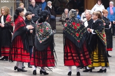 Una imagen de este mediodía dominical en San Esteban de Gormaz. /PC