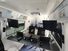 Nuevo vehículo de la Policía Nacional en Soria. 