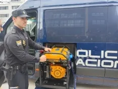 Nuevo vehículo de la Policía Nacional en Soria. 