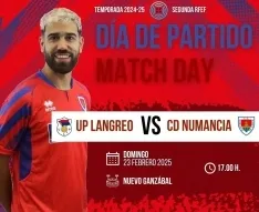 Foto 2 - As&iacute; ha sido el Langreo vs Numancia de Segunda RFEF