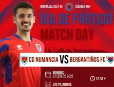 Foto 3 - As&iacute; hemos vivido el Numancia vs Berganti&ntilde;os de Segunda RFEF