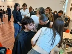 Foto 14 - Los focos de la Escuela de Arte de Soria se encienden para una sesi&oacute;n de fotograf&iacute;a que prepara a los estudiantes para la vida laboral
