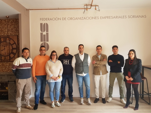 Nacho Contreras releva a Jesús Mateo en la Presidencia de AJE Soria 